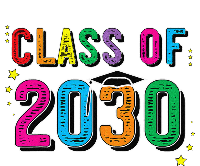 CLASS OF 2030 Grow With Me First Day Of School T-Shirt