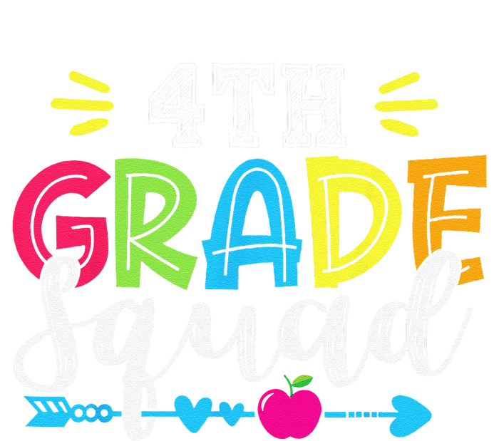 4th Grade Squad Team Back To School Teacher Student T-Shirt