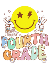 Hello Fourth Grade Funny Smile Face 4th Grade Back To School T-Shirt