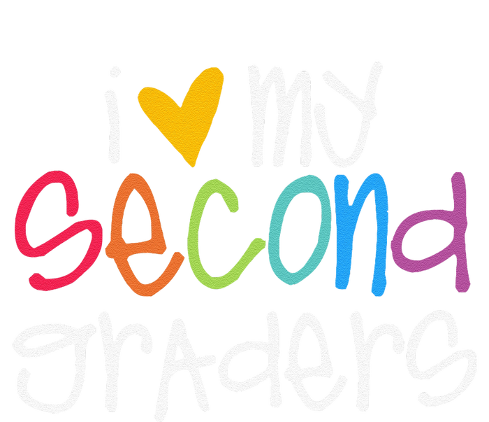 I Love My Second Graders Heart First Day Of School Teacher T-Shirt