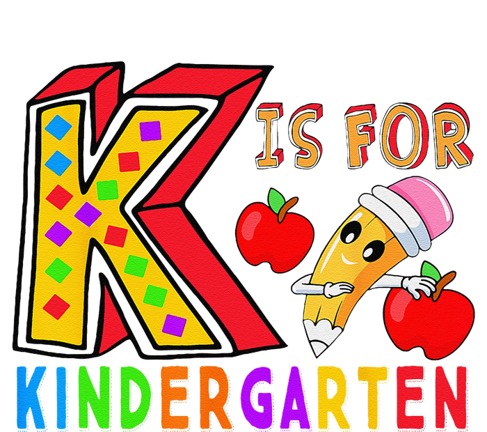 K Is For Kindergarten Student Teacher First Day Of School Sustainable Beanie