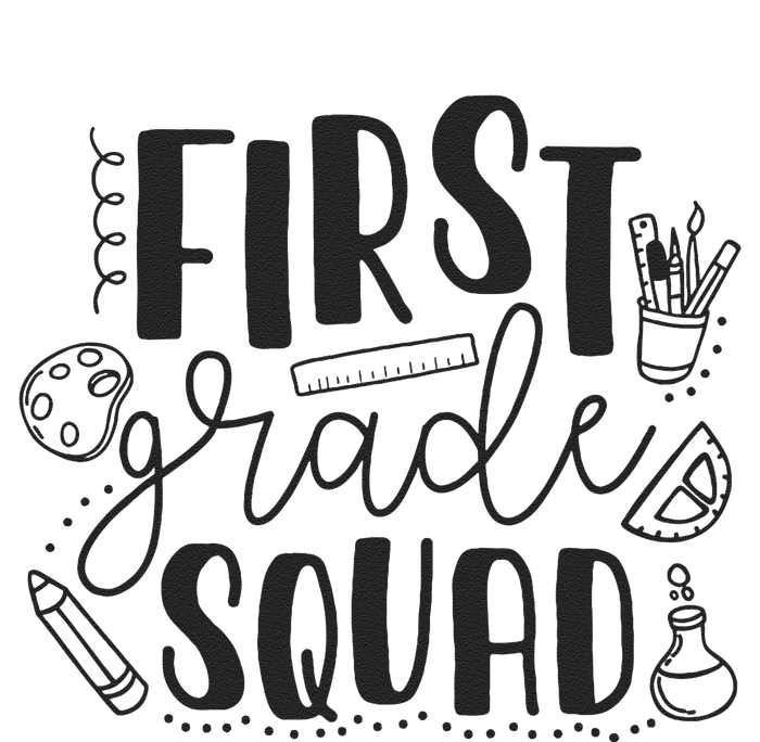 First Grade Squad Teacher Hoodie