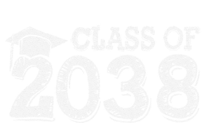 Class Of 2038 Grow With Me Handprints Space On Back T-Shirt