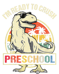 I'm Ready To Crush Preschool Dinosaur T Rex Back To School Pom Pom 12in Knit Beanie