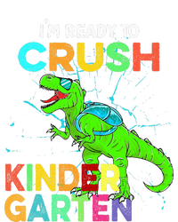 I'm Ready To Crush Kindergarten Dinosaur Back To School Women's Knotted Racerback Tank