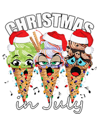 Funny Christmas in July Summer Icecream Performance Long Sleeve Polo