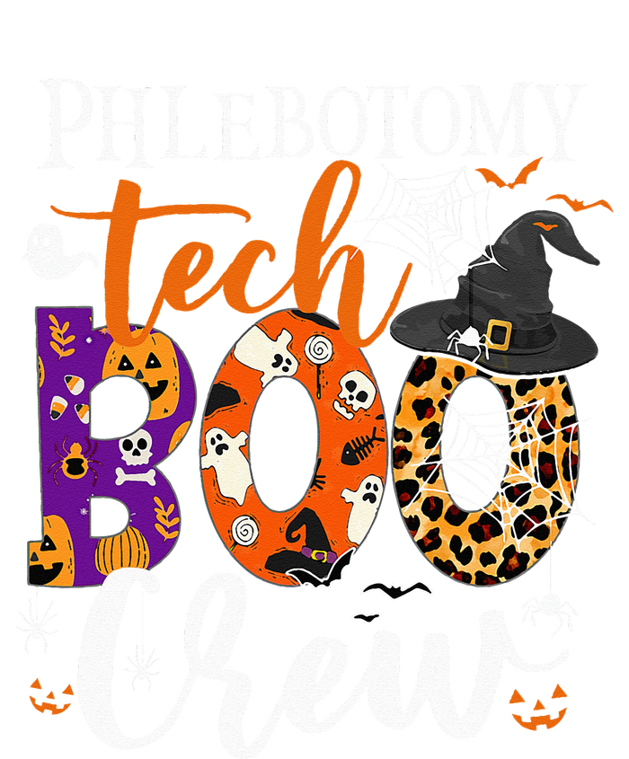 Phlebotomy Tech Boo Crew Ghost Halloween Technician Matching Metallic Star Ornament