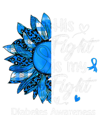 His Fight Is My Fight Sunflower Diabetes Awareness Support PosiCharge RacerMesh Polo