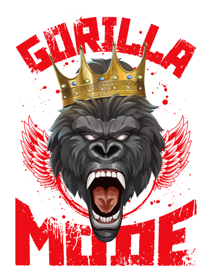 Gorilla Mode Fitness Gym Motivation Beast Workout King Gift Sweatshirt