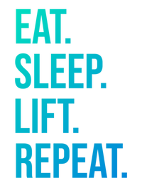 Gym Lifting Eat Sleep Lift Repeat Gift Full Zip Hoodie