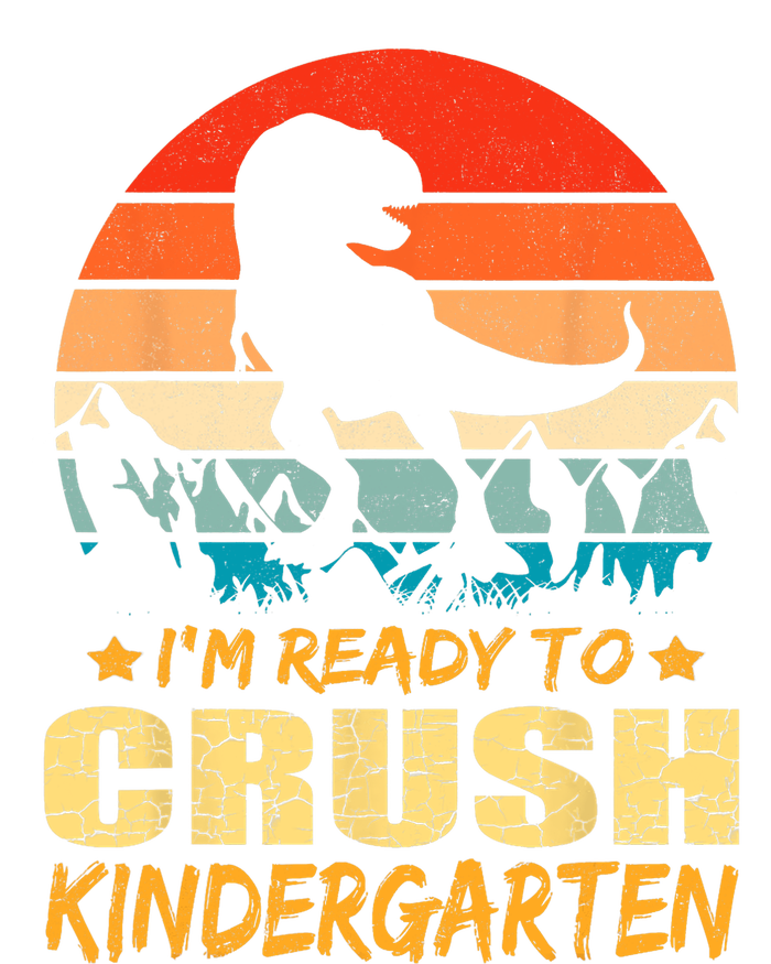 1st Day Of Kindergarten Im Ready To Crush Dinosaur Boy T-Shirt