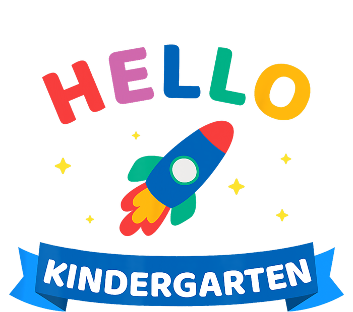 Hello Kindergarten 1st Day Back To School For Teacher Kids T-Shirt