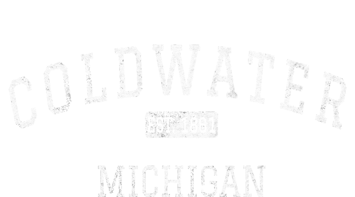 Coldwater Michigan MI Vintage Kids Long Sleeve Shirt