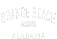 Orange Beach Alabama AL Vintage Women's Long Sleeve Flannel Pajama Set 