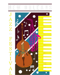 Jazz Music New Orleans Music Festival Musical Souvenir Mousepad