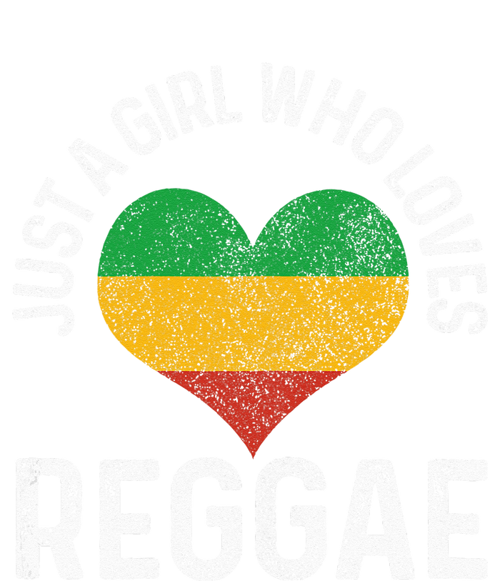 Just A Girl Who Loves Reggae Music Rastafari Rasta Gift Sustainable Bucket Hat