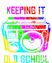 Keeping It Old School 80s 90s Portable Stereo Retro Music Cooling Performance Crew T-Shirt