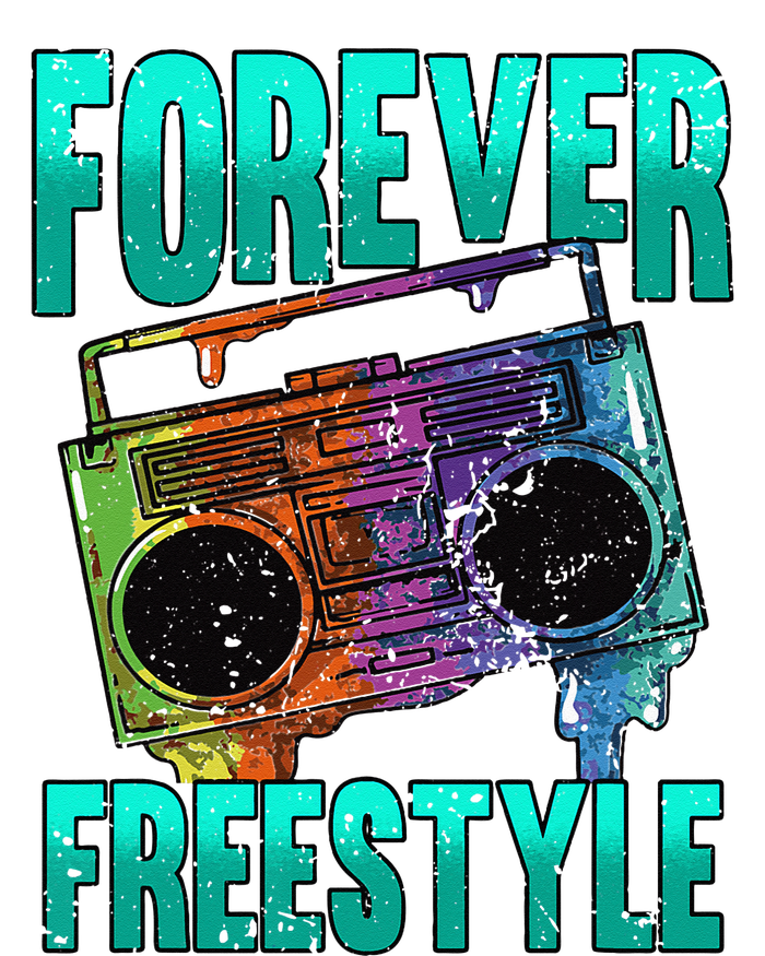 Forever Freestyle Hip Hop Old School Boombox Baby Bodysuit