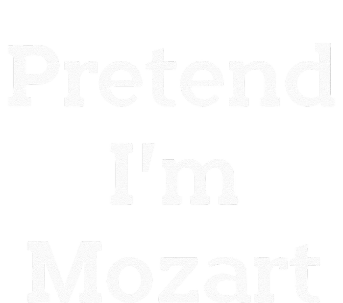 Pretend Im Mozart Costume Funny Music Halloween Party T-Shirt