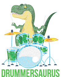 Funny Dinosaur Musician T Rex Drummer Gift Drums Pom Pom 12in Knit Beanie