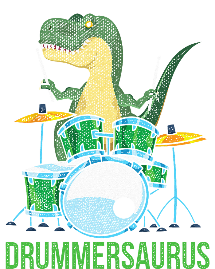 Funny Dinosaur Musician T Rex Drummer Gift Drums Pom Pom 12in Knit Beanie