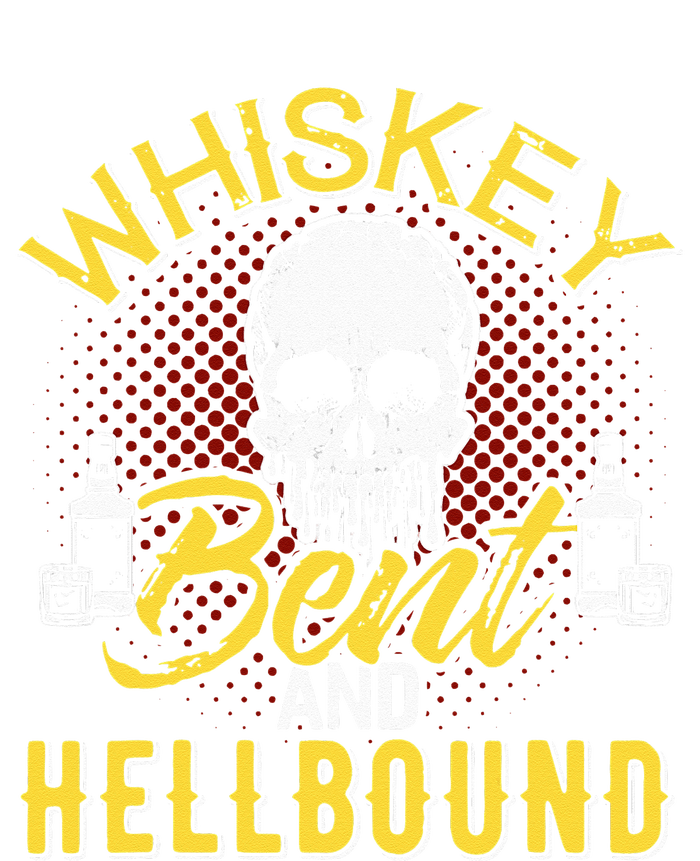 Funny Music Whiskey Bent And Hellbound Love Country Outlaws Youth Performance Sprint T-Shirt