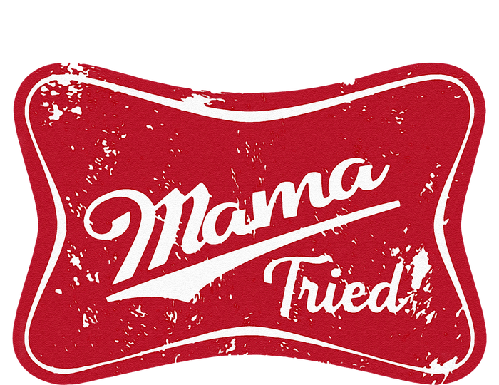 Vintage Mama Tried Retro Country Outlaw Music Western Grommeted Golf Towel