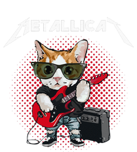 Metallicat Rock Music Funny Parody Cat Lovers Concert T-Shirt