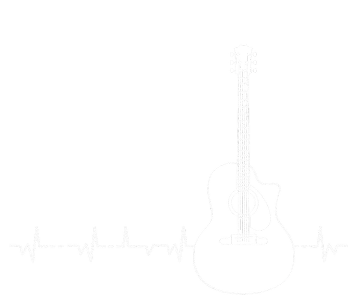 Guitar Heartbeat Pulse Musical Theme T-Shirt