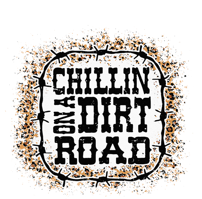 Chillin On A Dirt Road Country Music Full Zip Hoodie