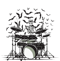 Halloween Skeleton Drummer Drumming Drumset Scary Legacy Cool Fit Booney Bucket Hat