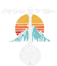 My Grass Is Blue Retro Rocky Mountain Banjo Bluegrass Doggie Tank