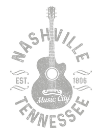 Nashville Tennessee Vintage Guitar Country Music City Gift Softstyle Adult Sport Polo