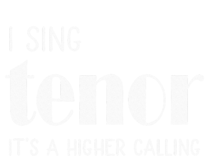 I Sing Tenor Its A Higher Calling Vocal Singer Gift Women's Pullover Hoodie