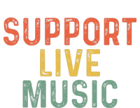 Support Live Music Musicians Concertgoers Music Lovers Tie-Dye T-Shirt