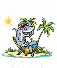 Funny Shark Party Beach Guess What Week Is It Lover Shark Bumper Sticker