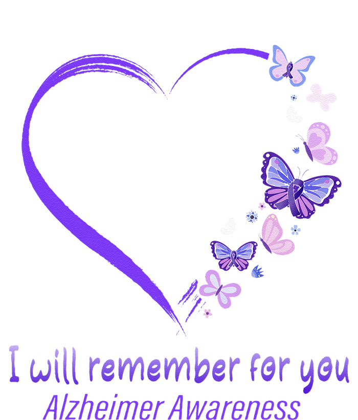 I’ll Remember For You Alzheimer Awareness Apparel Womens California Wash Sweatshirt