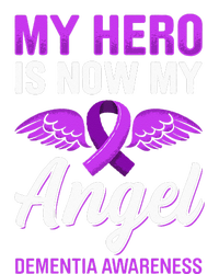 My Hero Is Now My Angel Dementia Awareness Alzheimer Grommeted Golf Towel