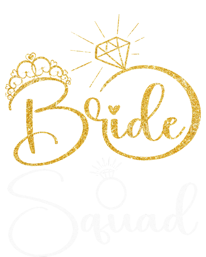 Bride Squad Wedding Bridal Shower Matching Family Team T-Shirt