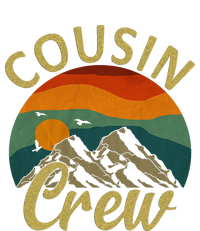 Cousin Crew Squad Camping Outdoor Sunset Summer Camp 7-Panel Snapback Hat