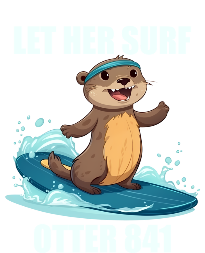 Let Her Surf Otter 841 Ladies Essential Flowy Tank