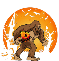 Bigfoot Sasquatch Pumpkin Funny Halloween Costume Outfit T-Shirt