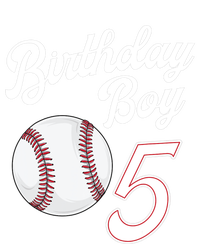 5 Years Old Baseball Themed 5th Birthday Party Sports Women's T-Shirt