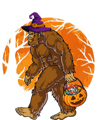 Bigfoot Witch Candy Basket Trick Or Treat Halloween Kids Sweatshirt