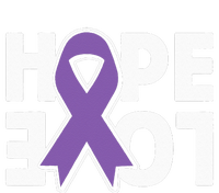 Hope Love Purple Ribbon Alzheimer´s Awareness T-Shirt