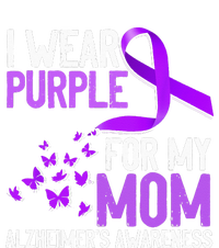 Wear Purple For My Mom Alzheimer´s Awareness Women's T-Shirt