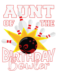 Aunt Of The Birthday Bowler Bowling Party T-Shirt