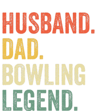 Funny Bowler Husband Dad Bowling Legend Fathers Day Bumper Sticker