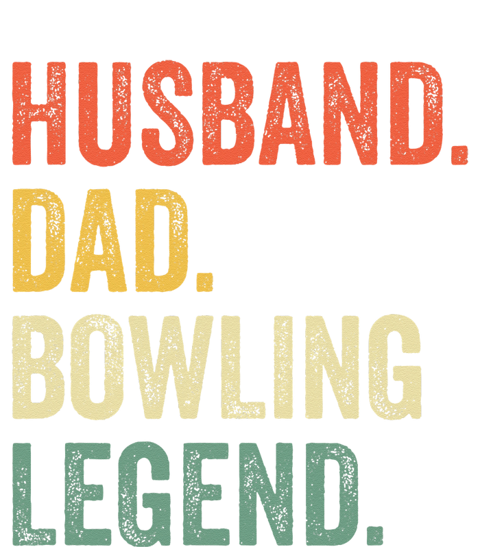 Funny Bowler Husband Dad Bowling Legend Fathers Day Bumper Sticker