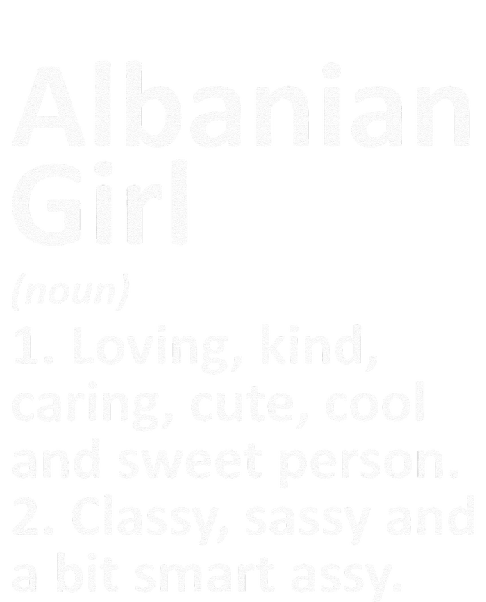 ALBANIAN GIRL ALBANIA Gift Funny Country Home Roots Descent Womens Funnel Neck Pullover Hood